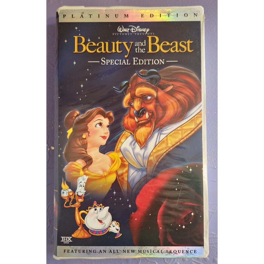 Vintage Disney VHS of BEAUTY and the BEAST Special Edition